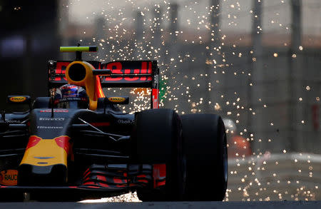 Formula One - Monaco Grand Prix - Monaco - 28/5/16. Red Bull Racing F1 driver Max Verstappen attends the third practice. REUTERS/Eric Gaillard