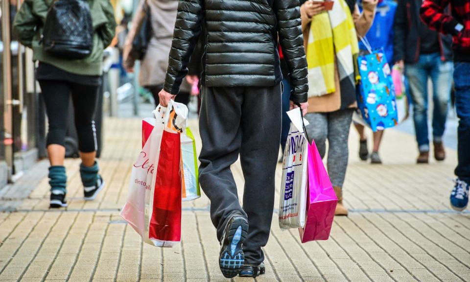 <span>Retail sales have improved, providing a boost to firms after a difficult start to the year, figures suggest.</span><span>Photograph: Ben Birchall/PA</span>