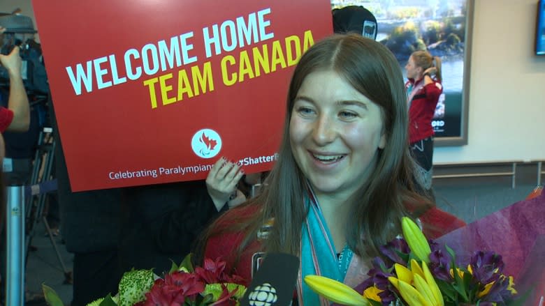 Multiple medalist Mollie Jepsen among B.C. paralympians returning home