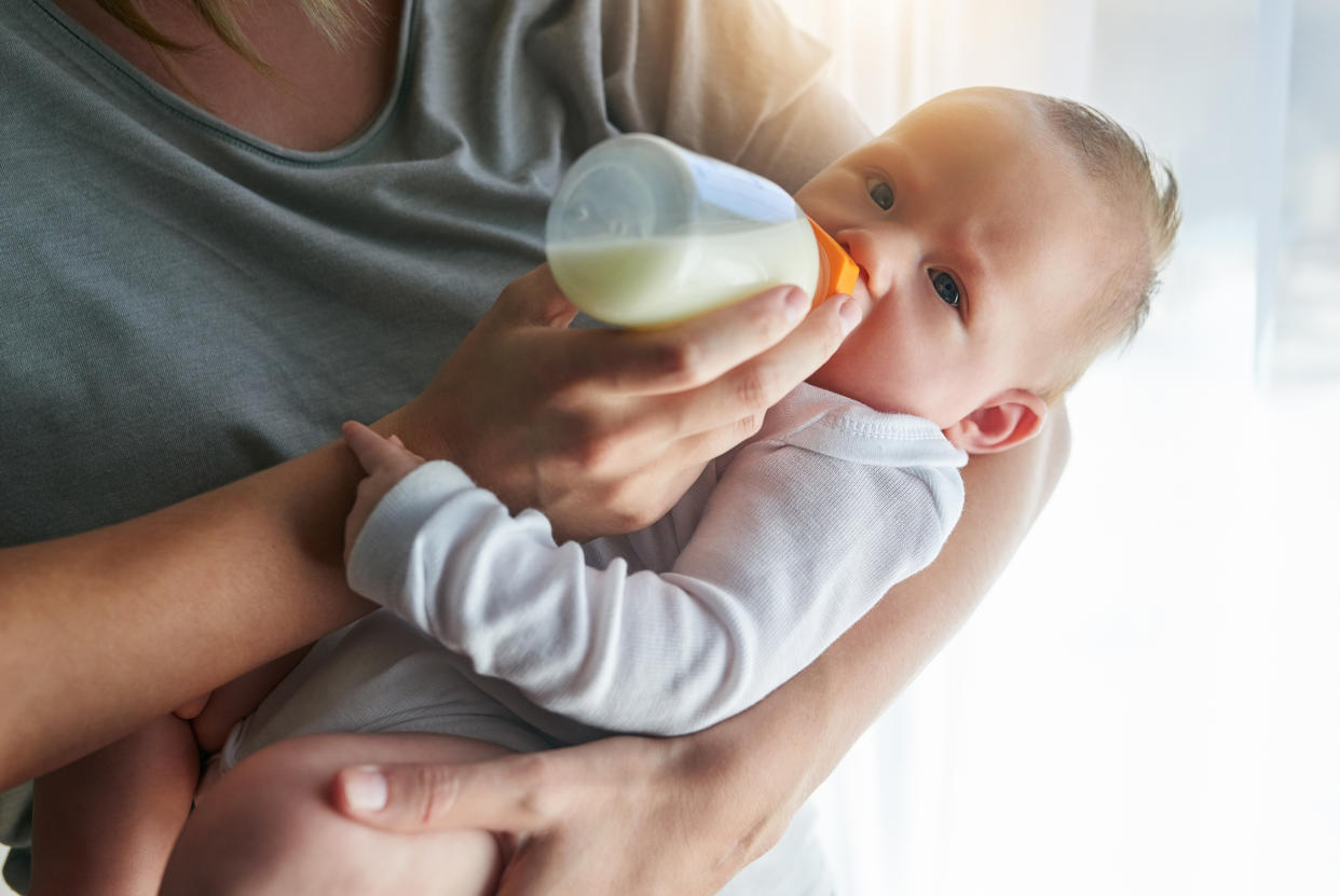 A certain type of baby formula has been recalled over salmonella fears [Photo: Getty]