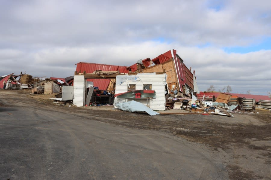 Rock County Wisconsin February tornado