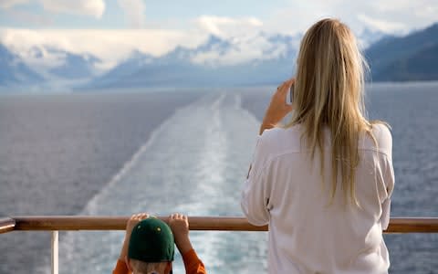 Mum and child on cruise ship - Credit: iStock