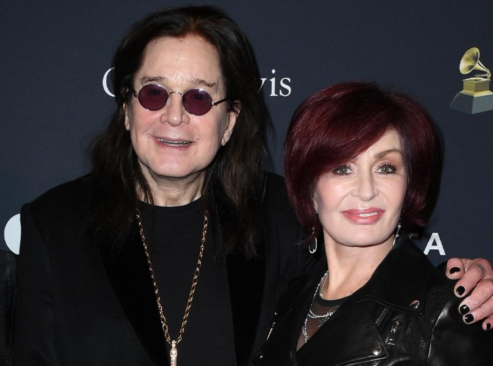 Ozzy Osbourne and Sharon Osbourne