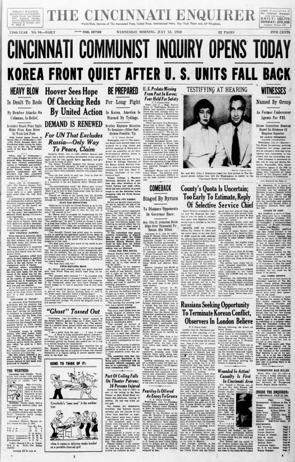 George Gershwin died | Enquirer historic front pages from July 12