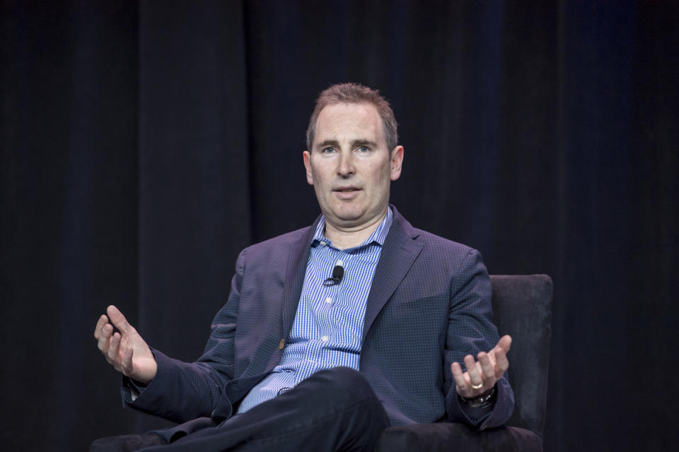 Amazon CEO Andy Jassy<p>Bloomberg/Getty Images</p>