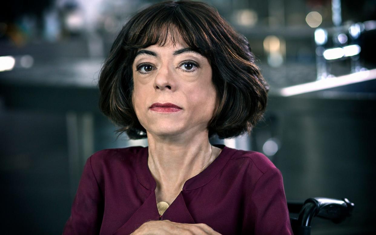 Liz Carr plays scientist Clarissa Mullery in the BBC crime drama - WARNING: Use of this copyright image is subject to the terms of use of BBC Pictures' Digital Picture