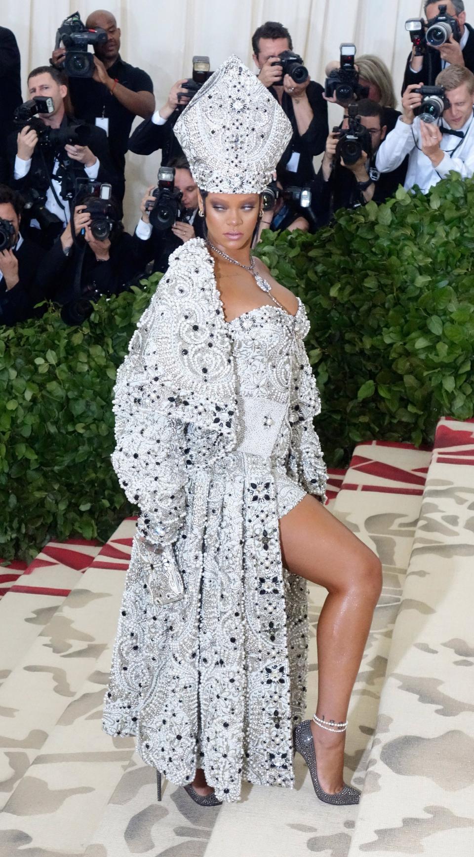 <h1 class="title">Rihanna in John Galliano, 2018</h1><cite class="credit">Photo: Getty Images</cite>