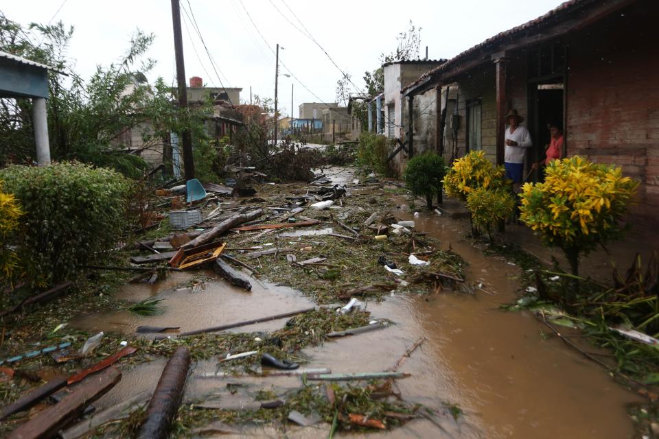 Aftermath of Hurricane Irma in Cuba