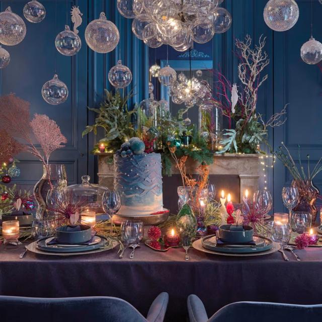 Déco de table de Noël facile et pas chère : 8 idées en or : Femme Actuelle  Le MAG