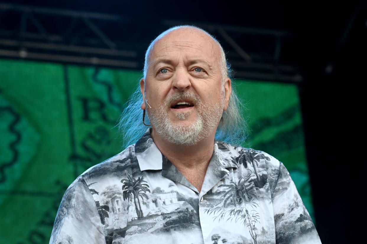 SOUTHWOLD, ENGLAND - JULY 25: Bill Bailey performs during Latitude Festival 2021 at Henham Park on July 25, 2021 in Southwold, England. (Photo by Dave J Hogan/Getty Images)