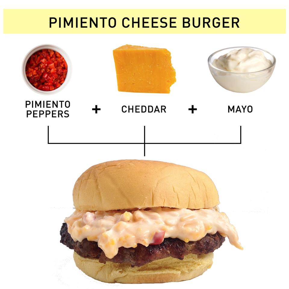 50. Pimiento Cheese Burger