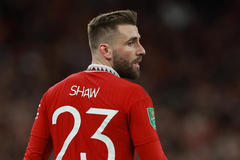 Manchester United should have Luke Shaw available this weekend (Getty Images)