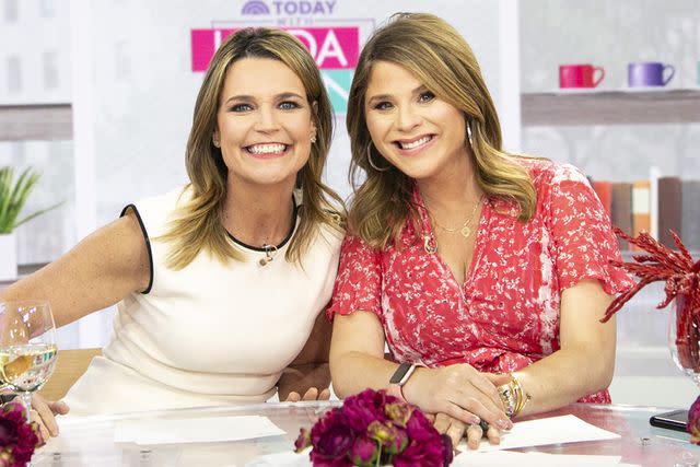 Tyler Essary/NBCU Photo Bank/NBCUniversal via Getty Images Savannah Guthrie and Jenna Bush Hager