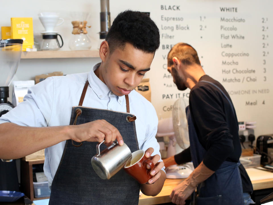 The so-called “flat white economy” covers a wide range of industries including computer programming and advertising. Photo: Susannah Ireland/Getty Images