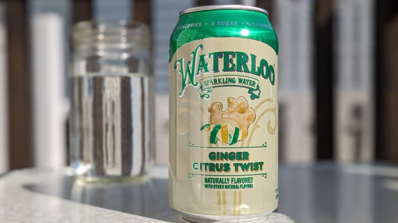 ginger citrus twist Waterloo can