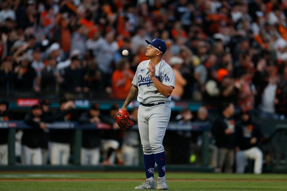 The Dodgers opted not to start 20-game winner Julio Urias in Game 5 against the Giants.