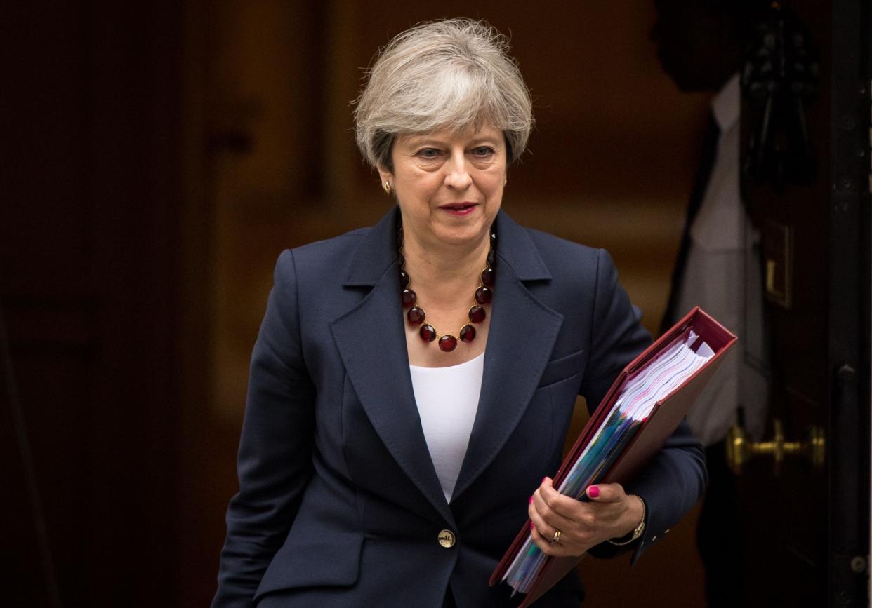 Theresa May's Queen's Speech was cleared by the Commons (PA Images)