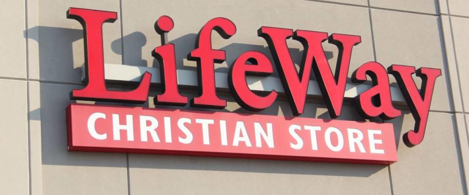 Tyler, TX - November 28, 2017: Life Way Christian Store located on South Broadway in Tyler, TX