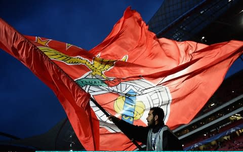 Benfica flag - Credit: Laurence Griffiths/Getty Image