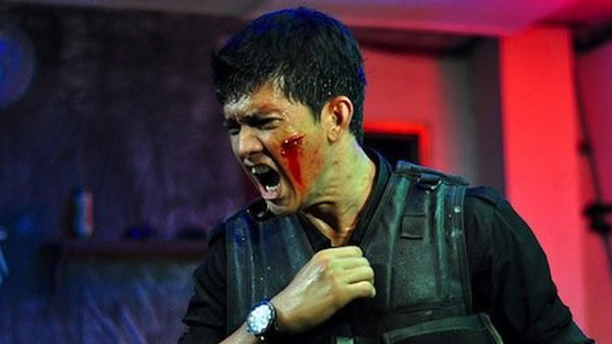 Iko Uwais in 'The Raid'. (Credit: Momentum)