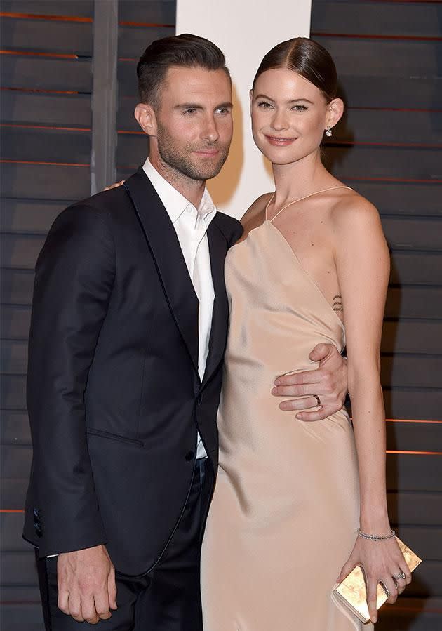 The pair had their first child Dusty Rose last month. Photo: Getty Images