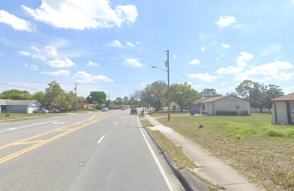 Police arrived at Mariner Boulevard in Spring Hill, Florida, to confirm the authenticity of the meth. Source: Hernando County Sheriff's Office