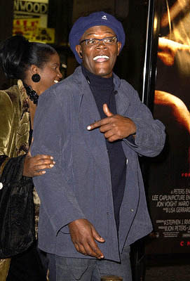 Samuel L. Jackson at the Hollywood premiere of Ali