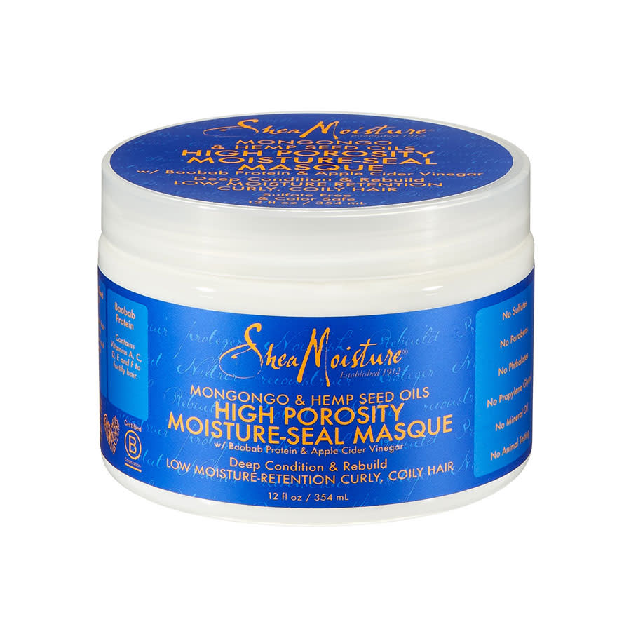 SheaMoisture Mongongo & Hemp Seeds High Porosity Moisture-Seal Masque