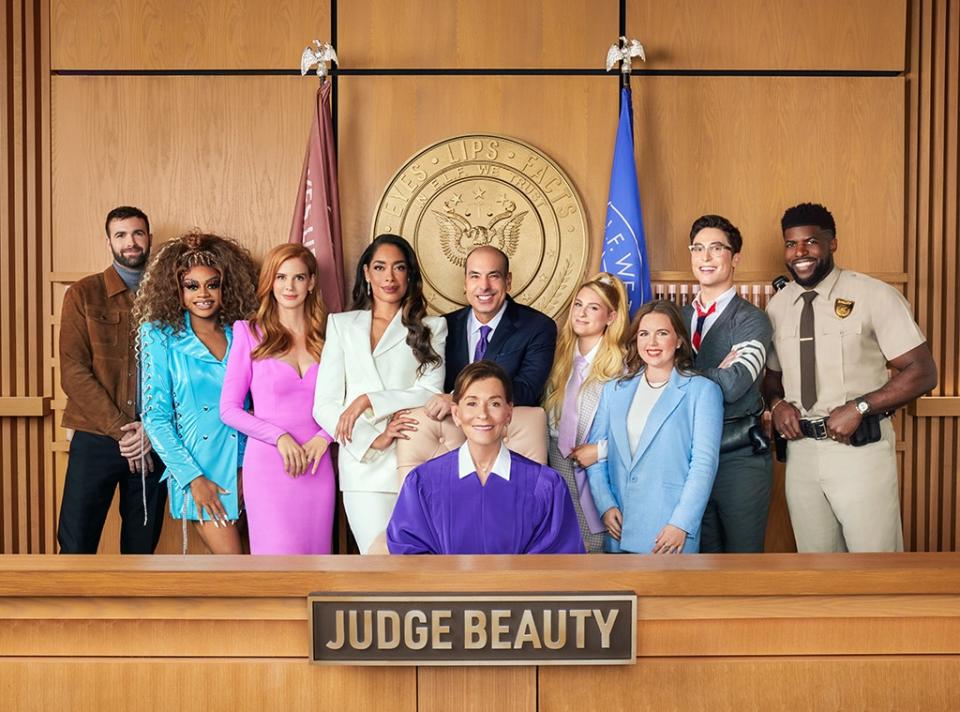 <p><strong>e.l.f. Cosmetics Ad Starring Gina Torres, Sarah Rafferty and Rick Hoffman, Meghan Trainer, Ronald Gladden, Emmanuel Acho, Heidi N Closet, Benito Skinner and Judge Judy Sheindlin</strong></p>