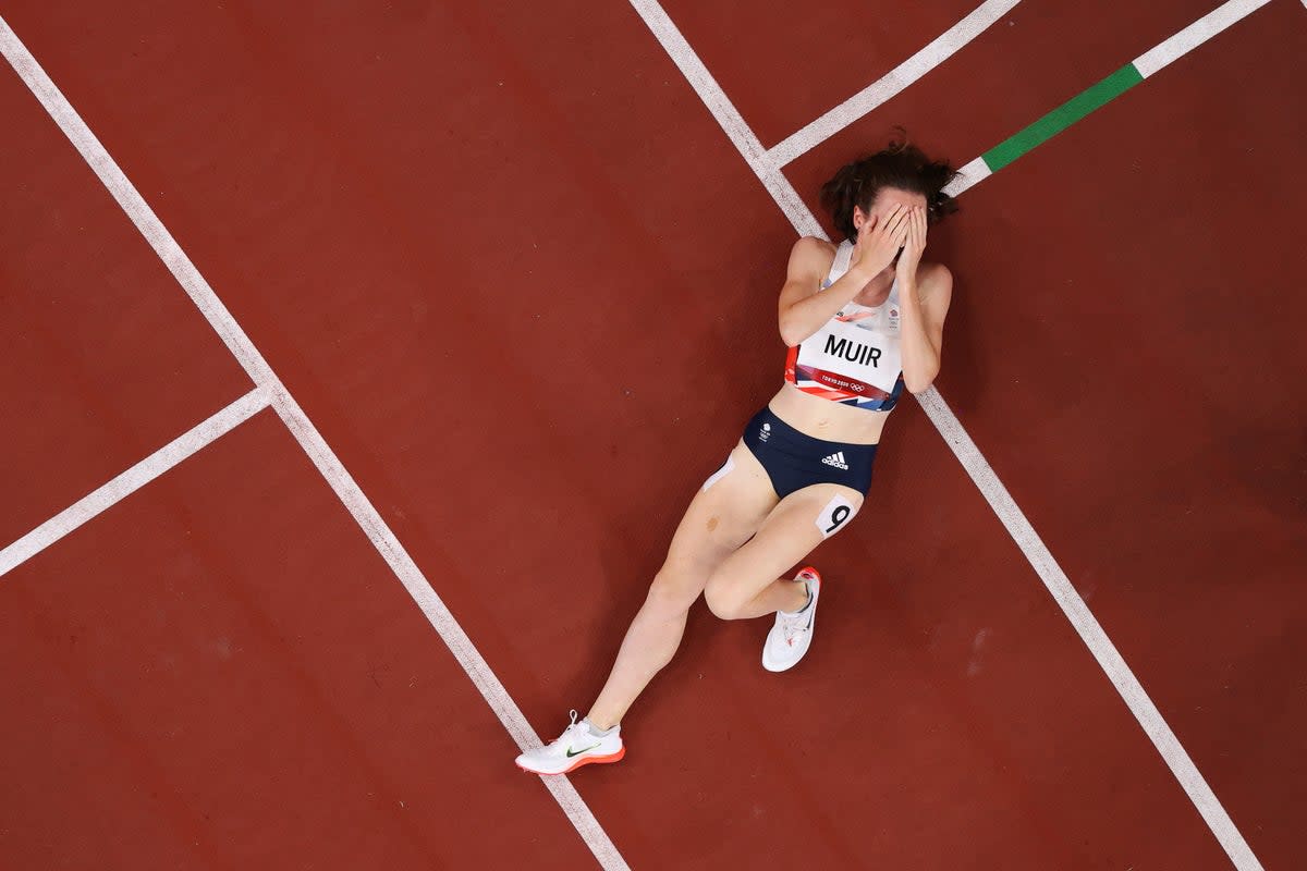 Muir banished her Olympic demons with a stunning silver medal at the Covid-delayed Tokyo Games (Getty Images)