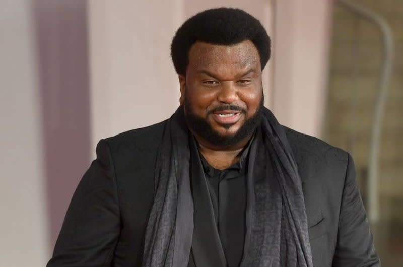 Craig Robinson attends the screening of "Mona Lisa And The Blood Moon" during the 78th Venice International Film Festival in Venice, Italy, in 2021. File Photo by Rune Hellestad/ UPI