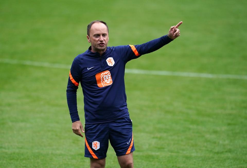 Netherlands’ head coach Mark Parsons leads the defending champion. (Nick Potts/PA) (PA Wire)