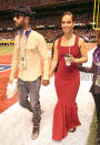 Swiss Beatz and Alicia Keys arrive to the Pepsi Super Bowl XLVII Pregame Show at Mercedes-Benz Superdome on February 3, 2013 in New Orleans, Louisiana. (Photo by Christopher Polk/Getty Images)