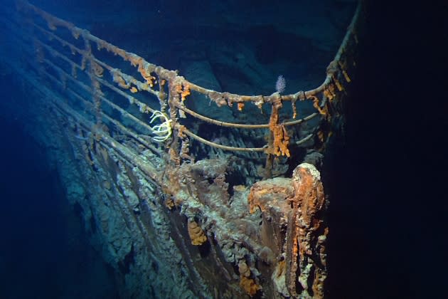 titanic-wreckage-nerds titanic-wreckage-nerds.jpg - Credit: NOAA/Institute for Exploration/University of Rhode Island