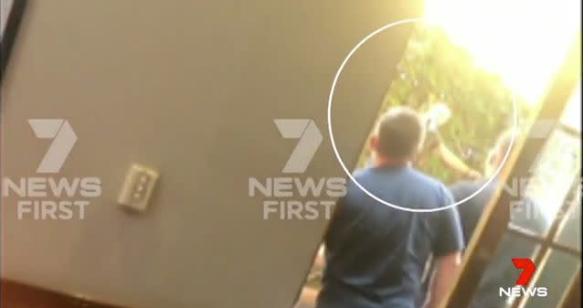 The incident played out in the Maroubra Junction Hotel. Source: 7 News
