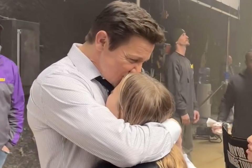 <p>Jeremy Renner/Instagram</p> Jeremy Renner celebrates daughter Ava