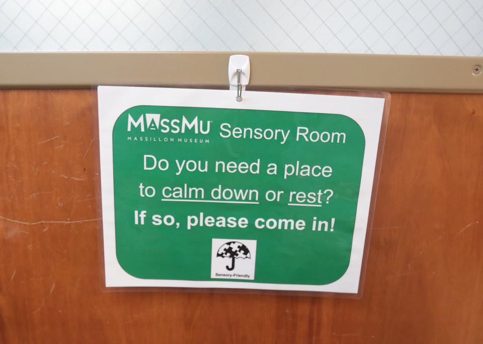 The Massillon Museum&#39;s sensory room.