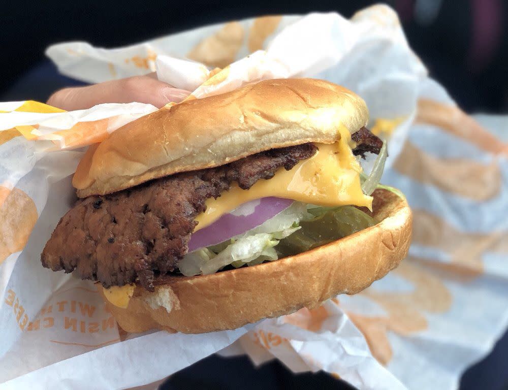 Culver's Deluxe single patty