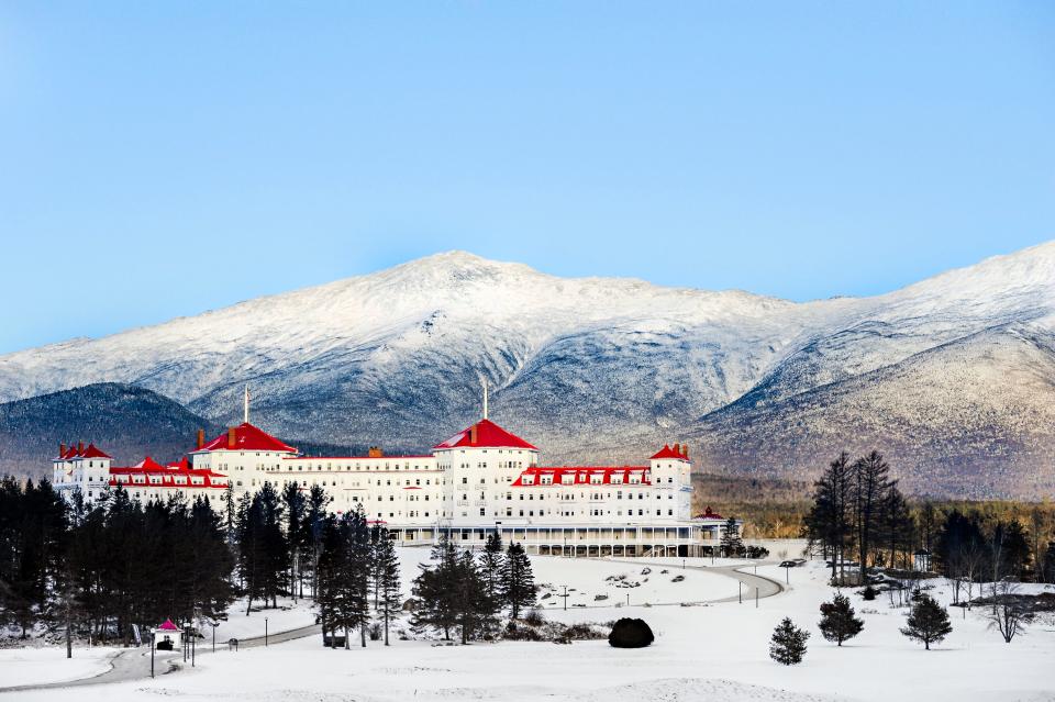 The Mount Washington Hotel opened in 1912 in Washington Valley.