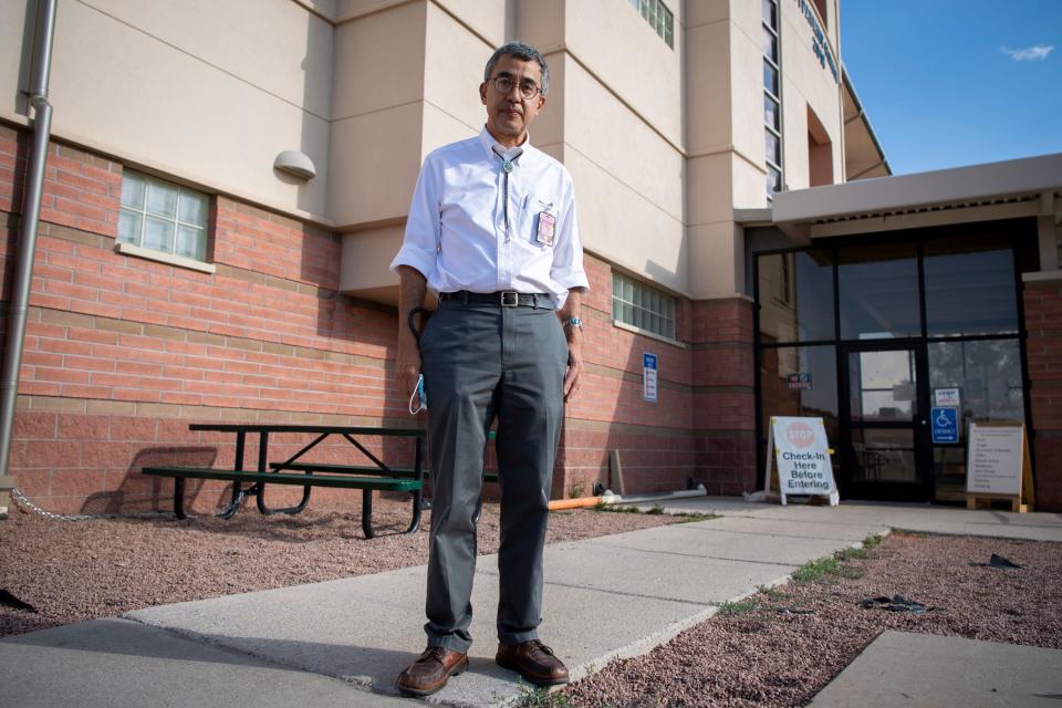 Dr. Jonathan Iralu is an infectious disease specialist at Gallup Indian Medical Center and chief clinical consultant for infectious diseases at Indian Health Service. “I can't say we were perfectly ready, but we were building our system and learning as we went," he says. " ... People did an amazing job."