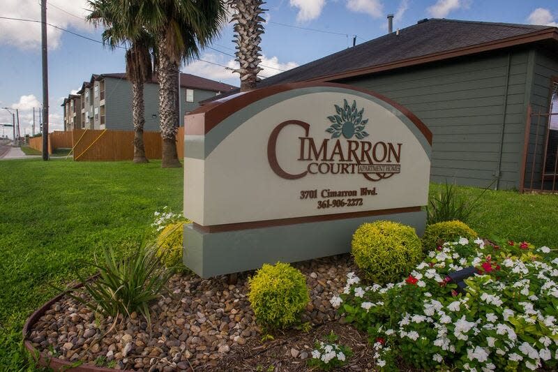Cimarron Court Apartment Homes is an apartment complex located at 3701 Cimarron Blvd. in Corpus Christi.