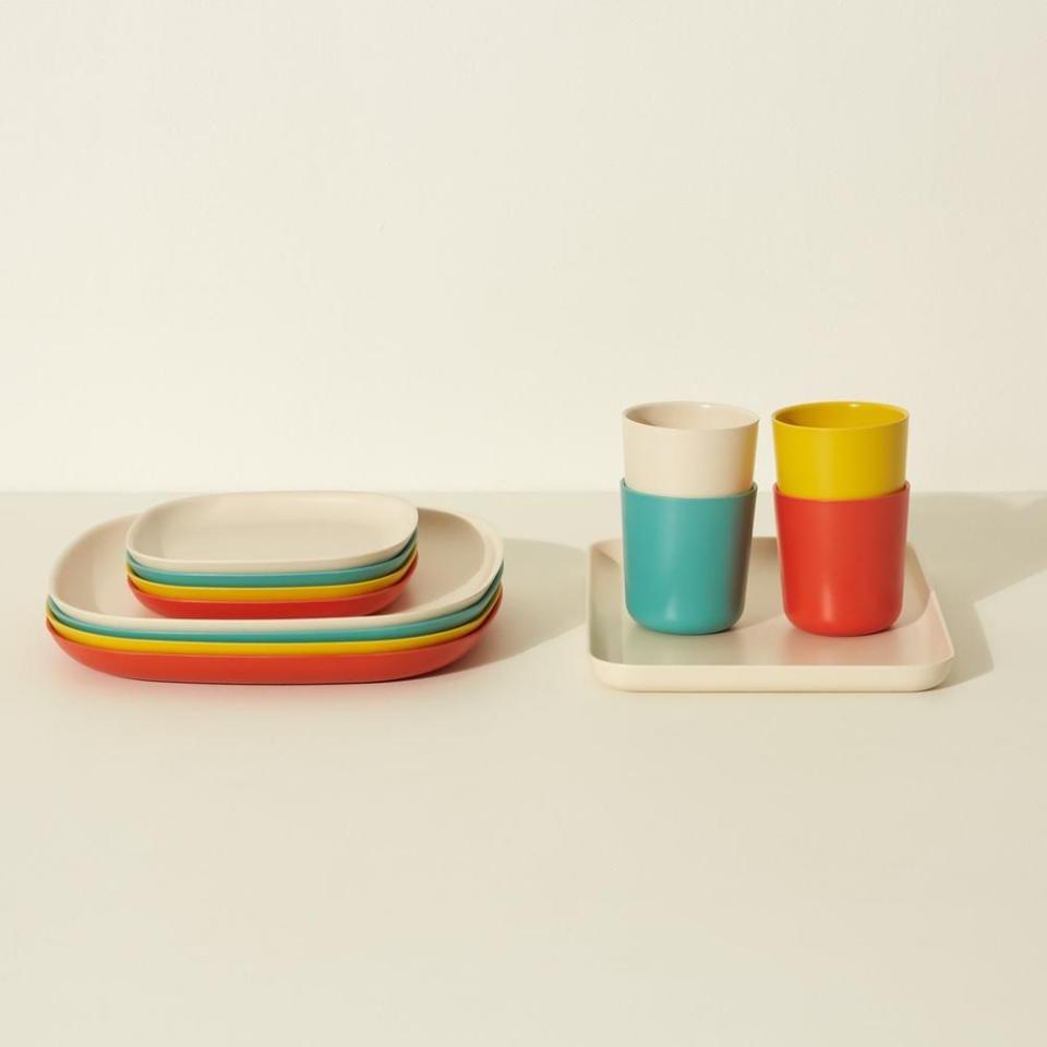 Bamboo Lunch Set and Tray - Fresh