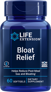 Life Extension's new Bloat Relief formula helps reduce post meal gas and bloating. Learn more at https://www.lifeextension.com/BloatRelief.