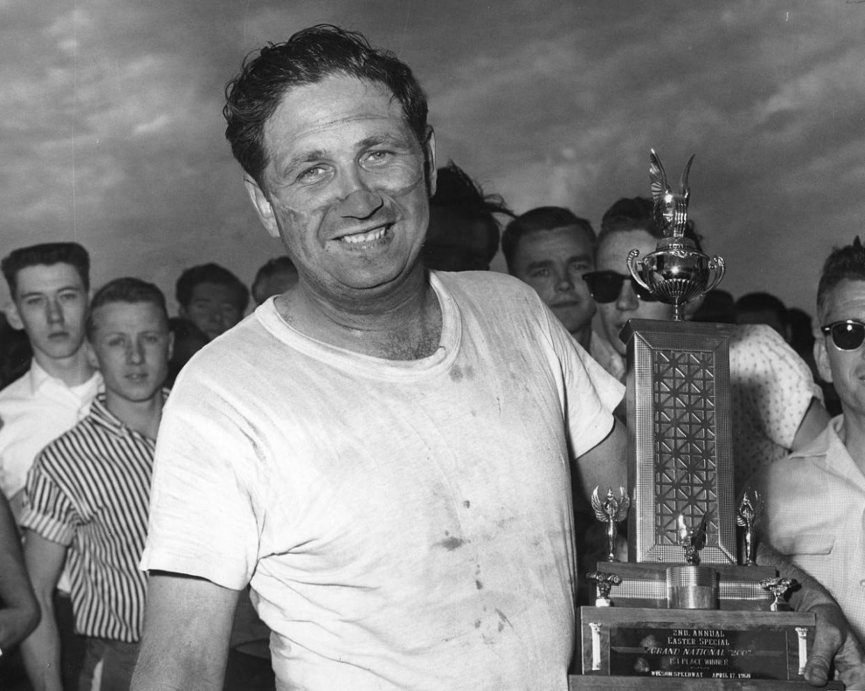 Emanuel Zervakis was the last NASCAR driver to have a win stripped due to disqualification, until it happened to Denny Hamlin last Sunday at Pocono. Zervakis took the checkered flag in April of 1960 in Wilson, N.C., but his victory was overturned when he was found to have an oversized fuel tank.