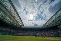 FILE PHOTO: General view of Wimbledon Centre Court