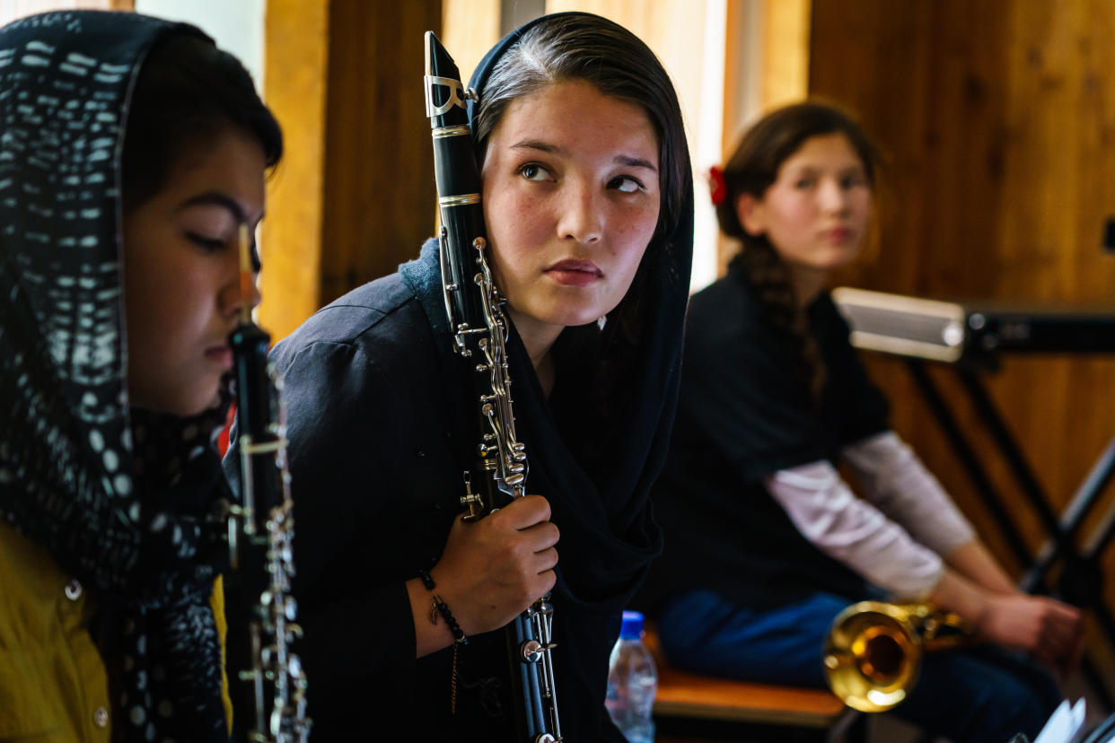 ZOHRA FEMALE ORCHESTRA (Marcus Yam / Los Angeles Times via Getty Images file)