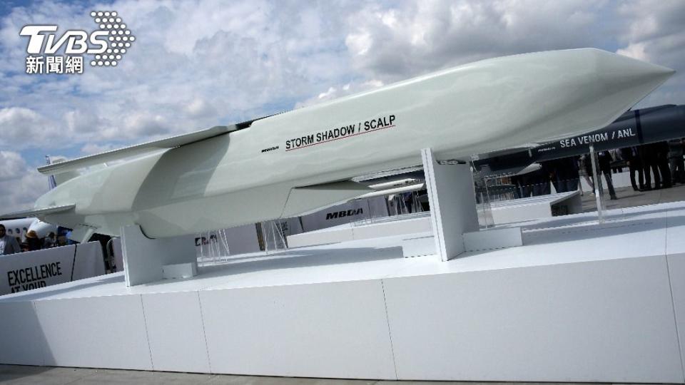 英法聯合研發的暴風影飛彈。也被稱為SCALP飛彈。（圖／達志影像美聯社）