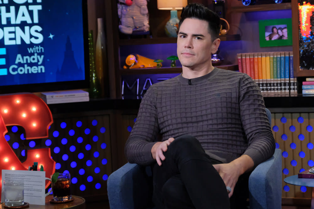 WATCH WHAT HAPPENS LIVE WITH ANDY COHEN -- Episode 17036 -- Pictured: Tom Sandoval -- (Photo by: Charles Sykes/Bravo)