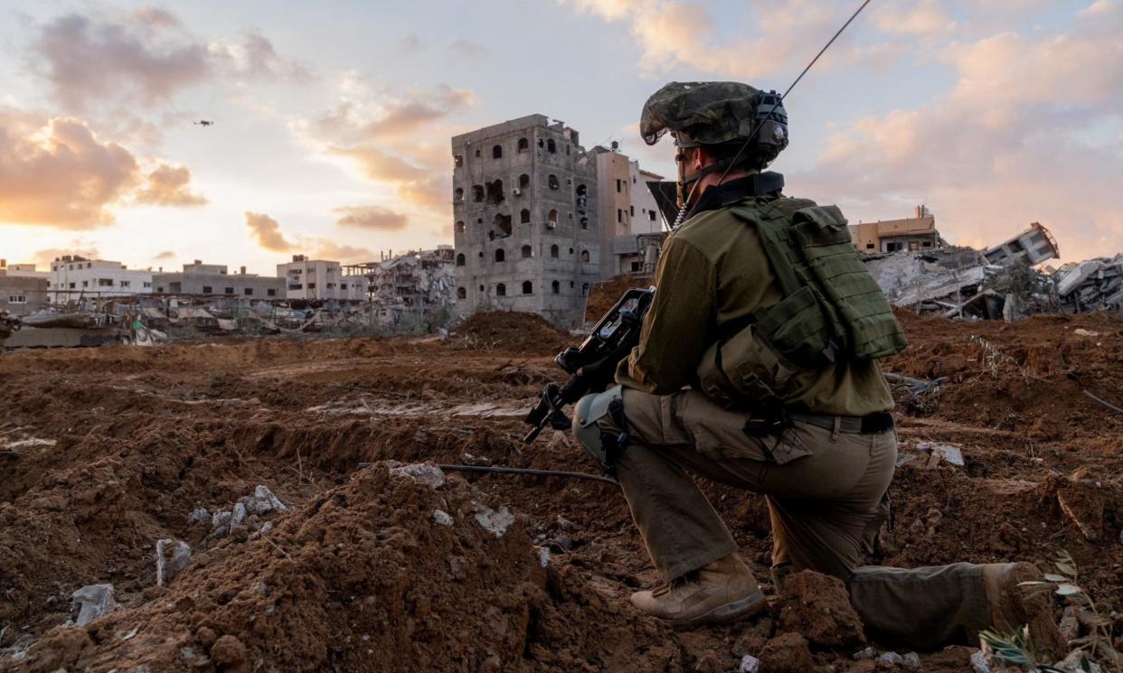 <span>Photograph: IDF/Reuters</span>