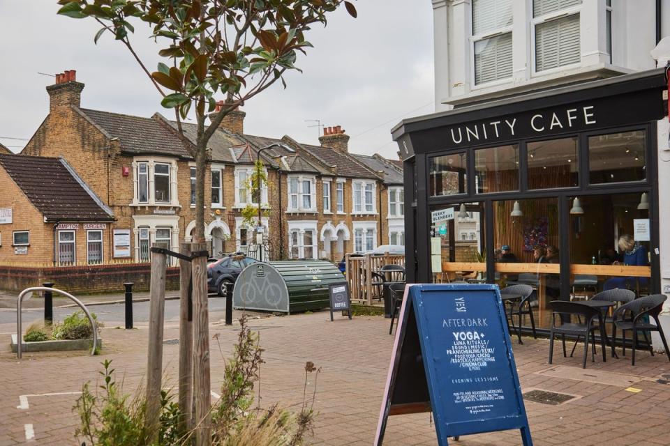 Leytonstone has starter homes for an average £317,500 surrounded by hip cafes (Juliet Murphy)